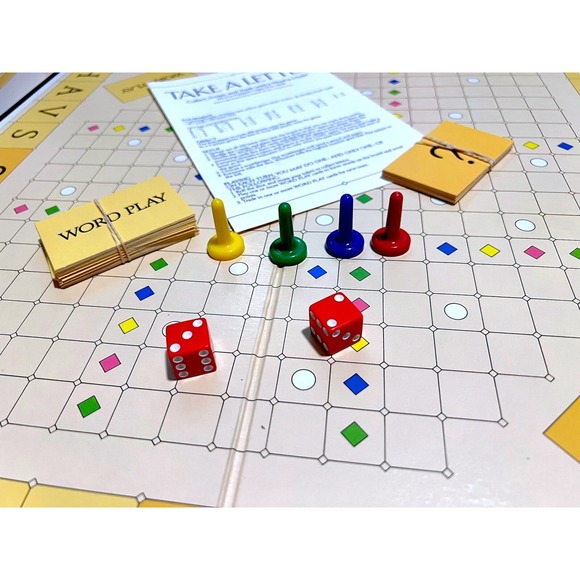 1985 Take A Letter Board Game by Rainbow Games  COMPLETE - Picture 2 of 8